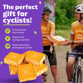 Fuel Goods RiderBox snacks variety provides on-the-go energy for rides