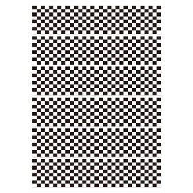Fukaisu edible checkered border pack ready for racing party cake decoration