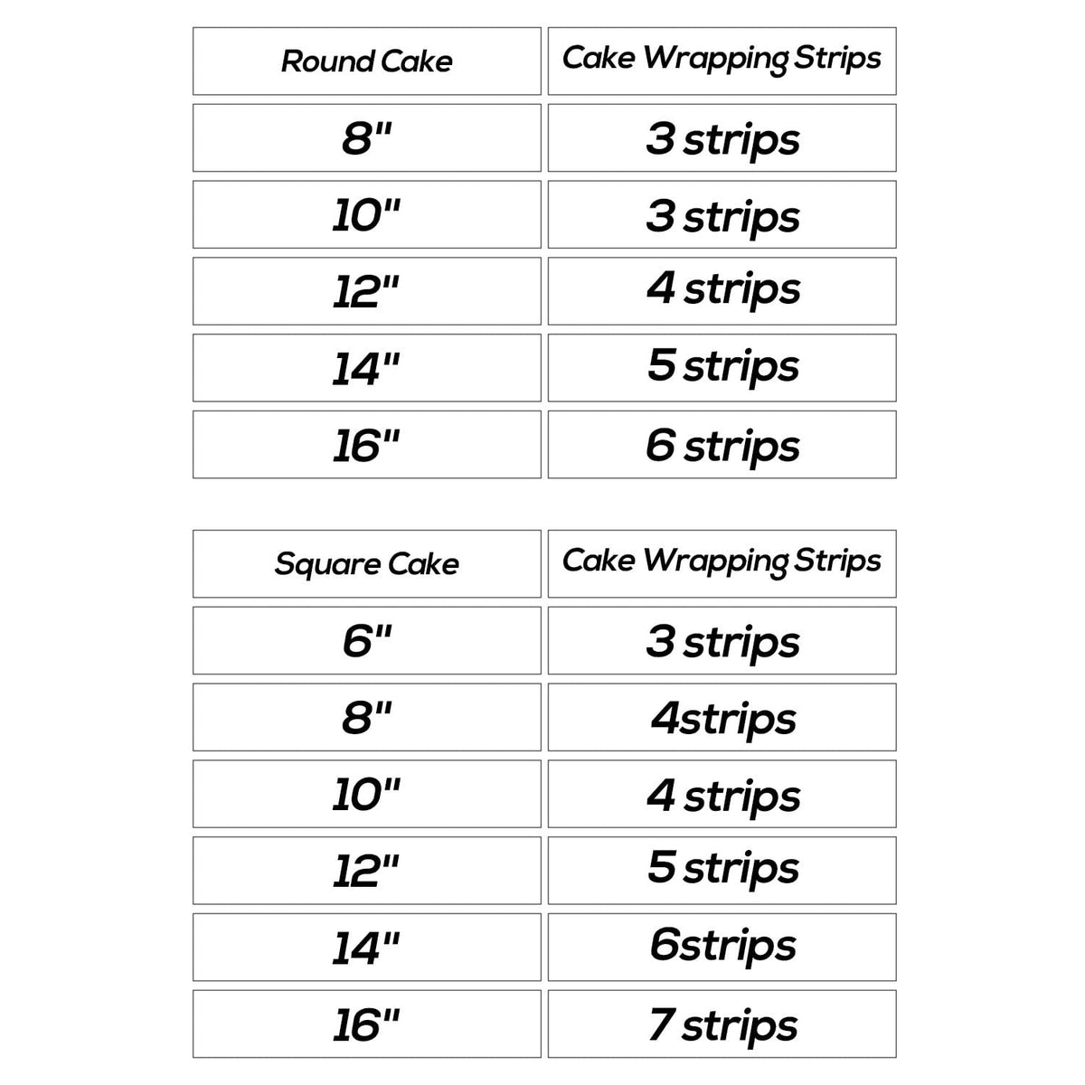 Fukaisu 28x6.2cm edible strips fit standard cakes for stylish decoration.