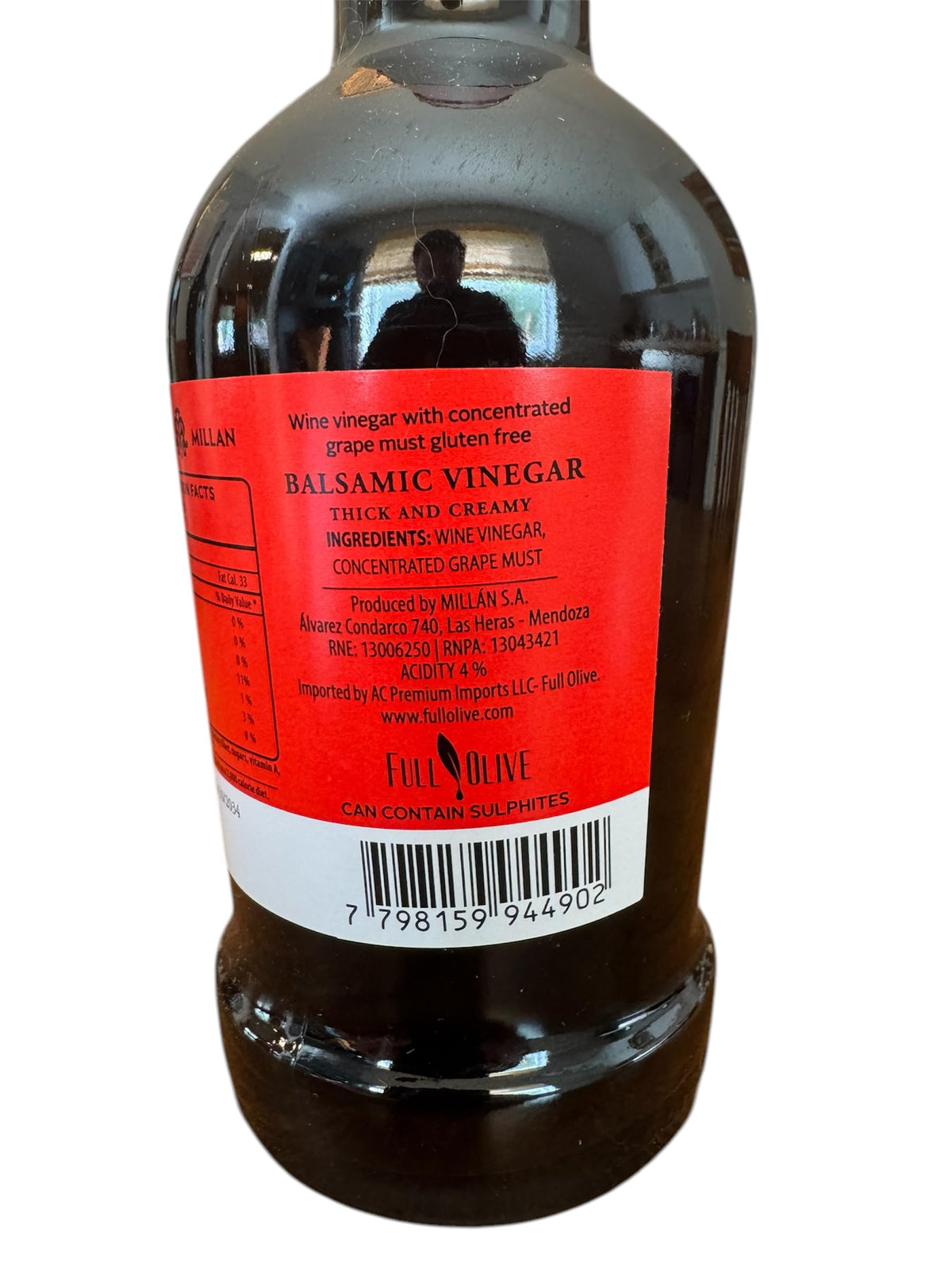Full Olive balsamic on strawberries for dessert glaze
