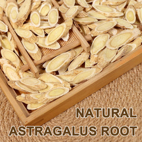 FullChea astragalus tea loose leaves in a jar for versatile brewing.
