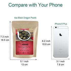 FullChea Black Dragon Pearl Tea iced tea option for warm days.