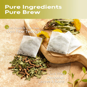 FullChea cup with brewed tea suggests warm comfort and everyday ritual.