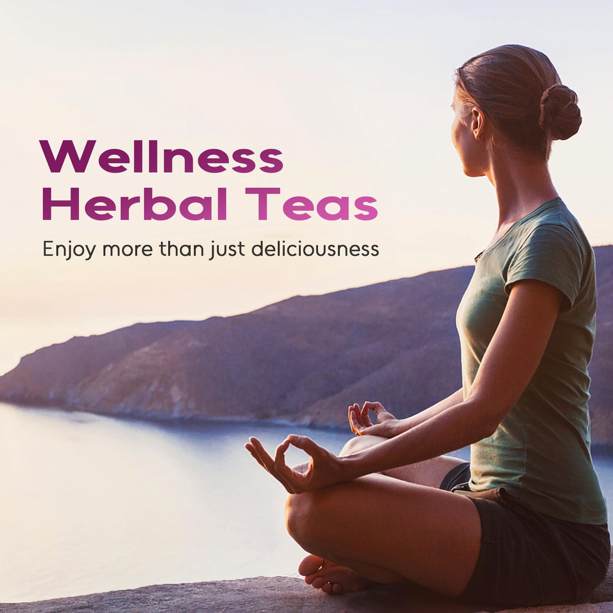 Morning routine setup with FullChea milk thistle tea as a caffeine-free option for any time of day.