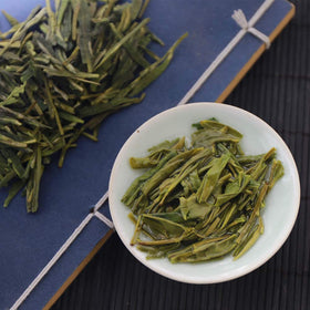 FullChea Dragonwell heating process preserves emerald color.