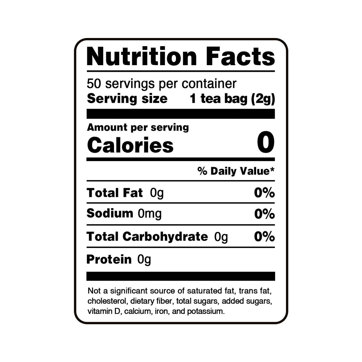 FullChea Echinacea Tea non-GMO bag label conveys safety and quality