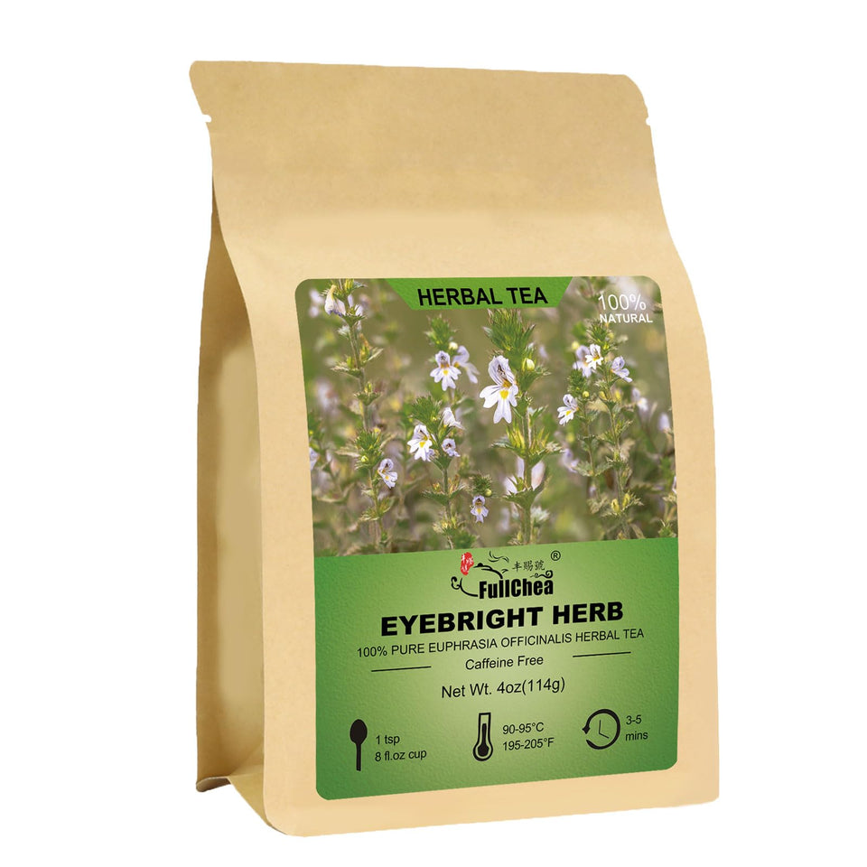 FullChea Eyebright Tea package with resealable pouch for fresh, convenient daily use.