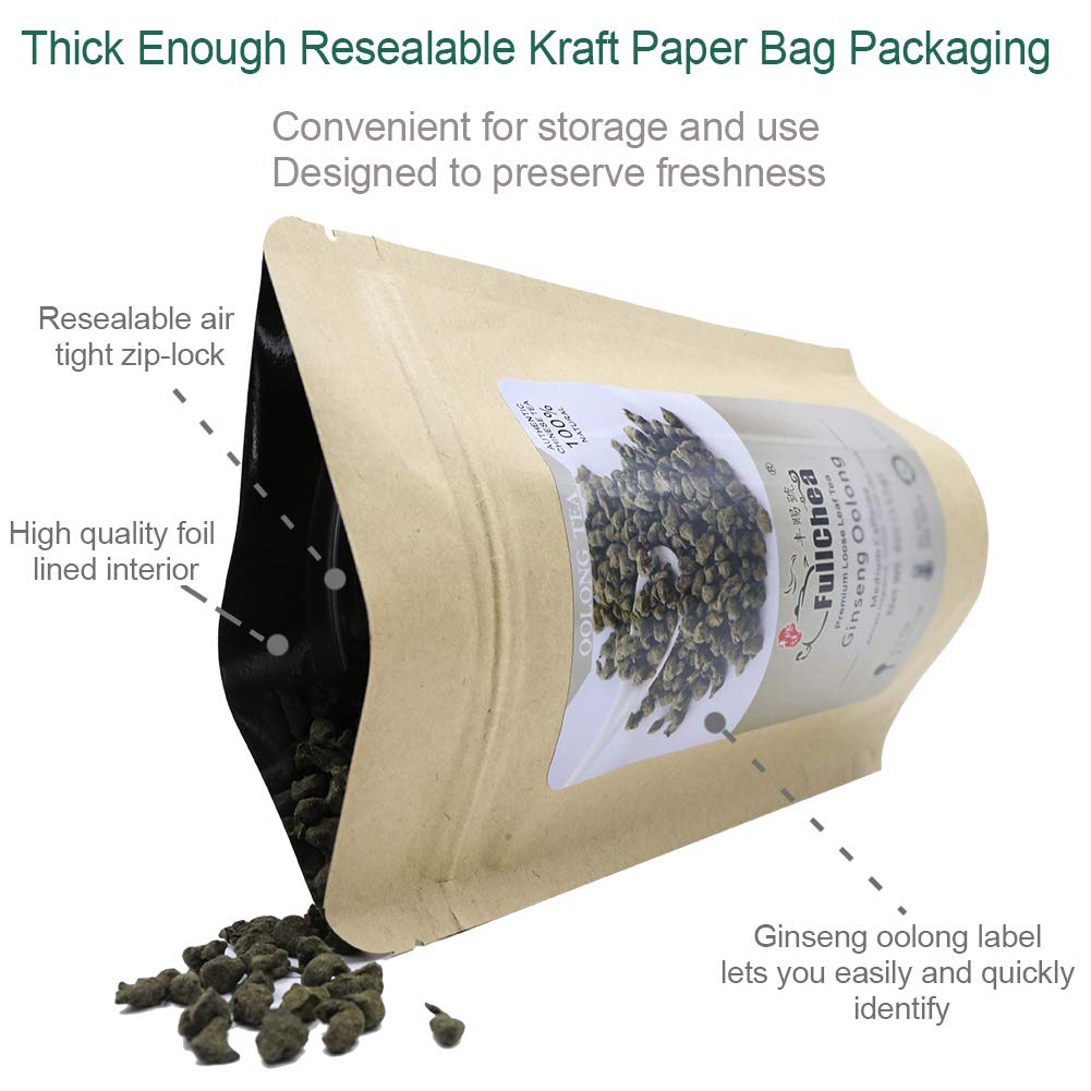 FullChea Ginseng Oolong aroma captures a fragrant, inviting scent