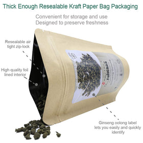 FullChea Ginseng Oolong aroma captures a fragrant, inviting scent