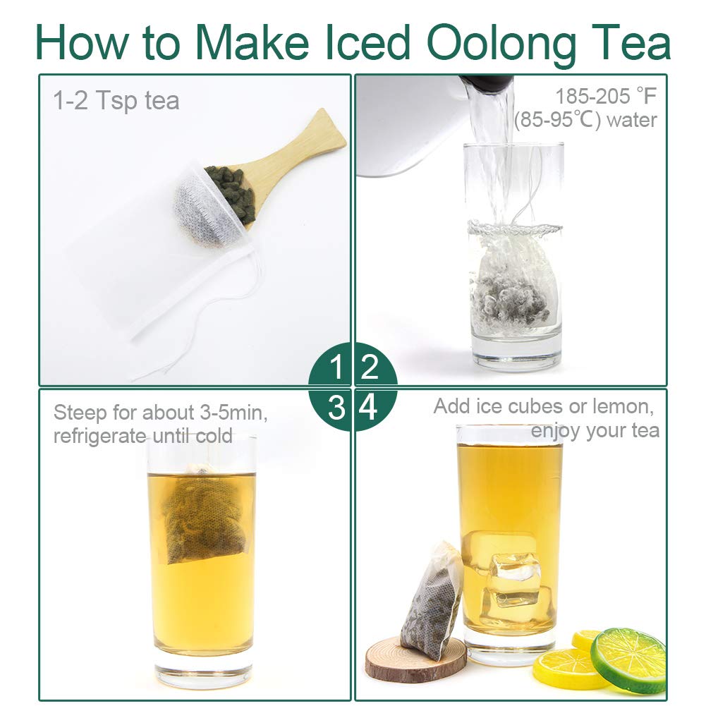 FullChea Ginseng Oolong tea suggests energizing experience and calm focus