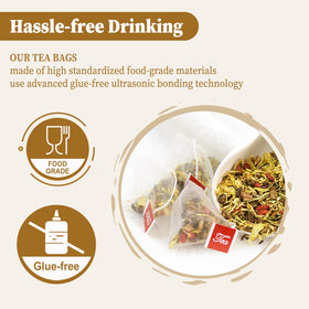 Goji berries in FullChea blend adding color and balanced flavor notes.