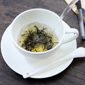 FullChea Golden Monkey Tea packaging label conveys a gift-ready presentation for occasions.