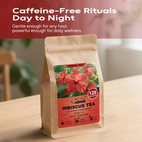 FullChea hibiscus tea bags from Nigeria offering authentic floral notes.