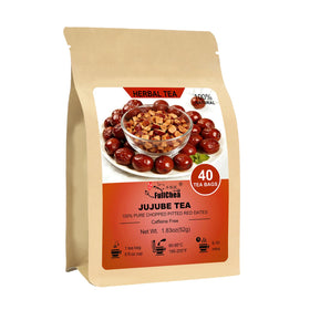FullChea Jujube tea bags with plump dates and natural sweetness.