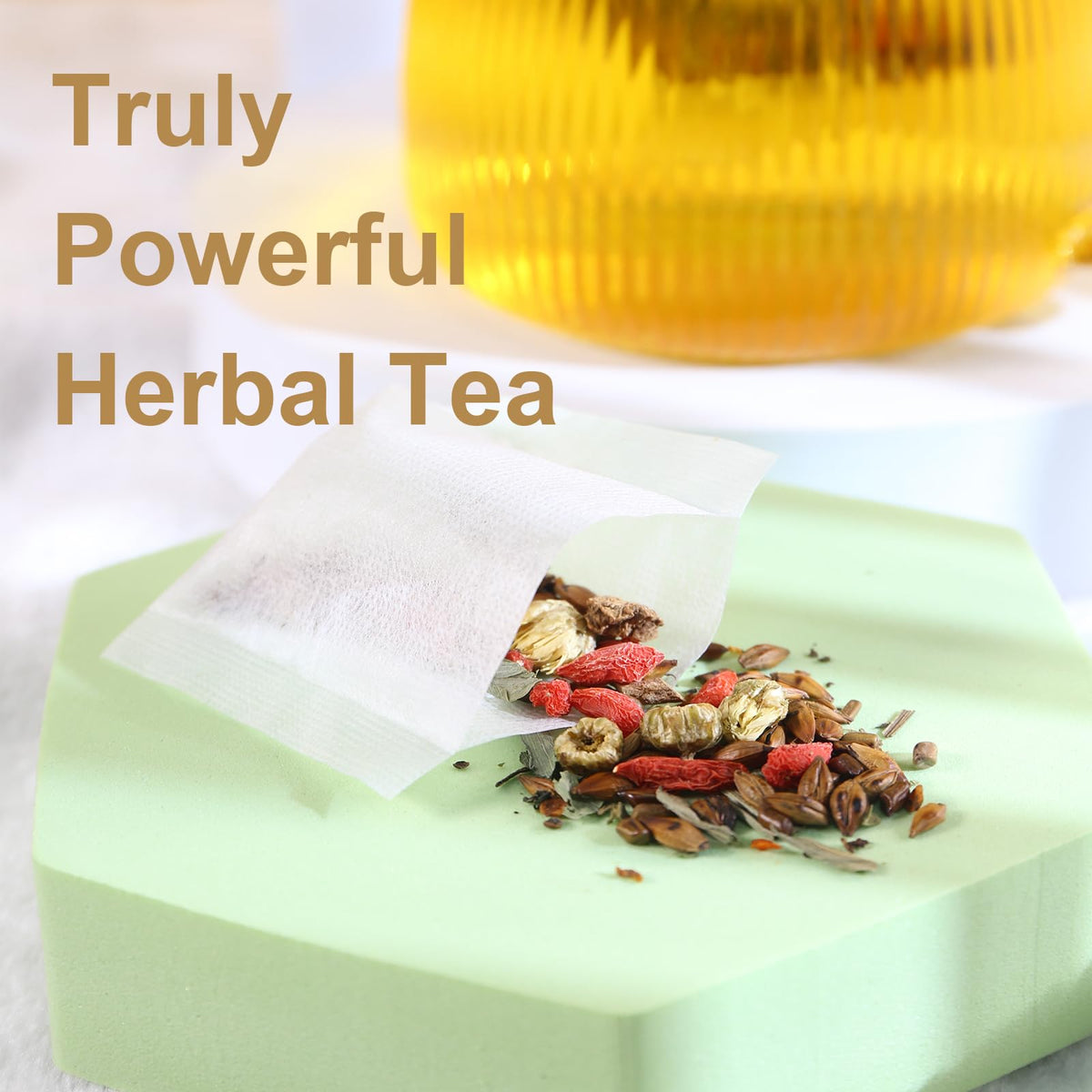 FullChea licorice root dried tea displays rich natural textures