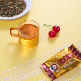 FullChea liver detox tea packaging box displaying product information