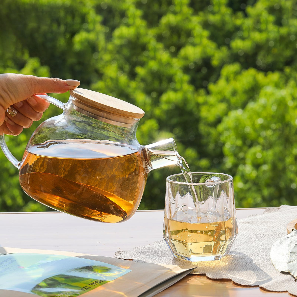 FullChea Soursop Leaves tea served as a serene afternoon ritual.
