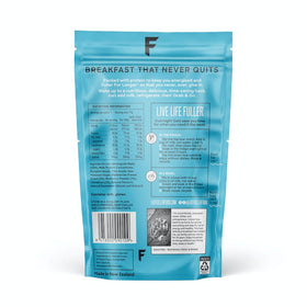 FULLER Overnight oats prepared with water for a simple morning meal