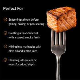 Brown sugar and applewood notes boost flavor in Fulton Fish Market seasoning