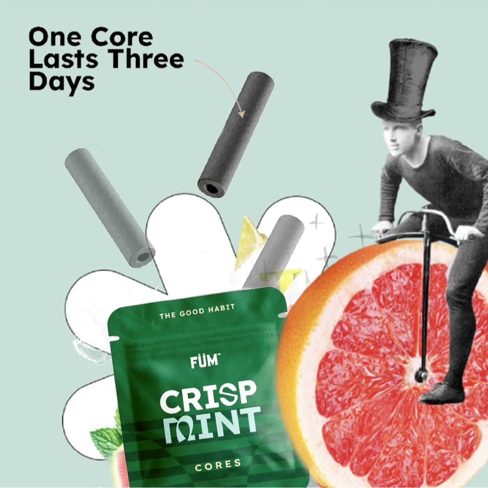FÜM black licorice core for bold, crave-curbing moments.