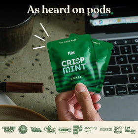 FÜM cinnamon hearts core highlights warm spice flavor.