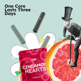 FÜM cinnamon hearts core, warm spice for daily rituals
