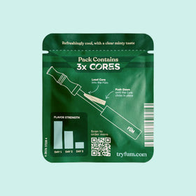 FÜM 3-pack display emphasizes month-long use.