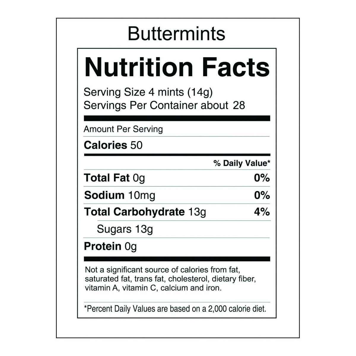 Fun Express butter mints on a serving platter for bulk display