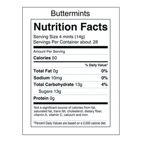 Fun Express butter mints on a serving platter for bulk display