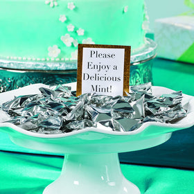 Fun Express classic buttermints melt in your mouth, ideal for dessert-table displays.