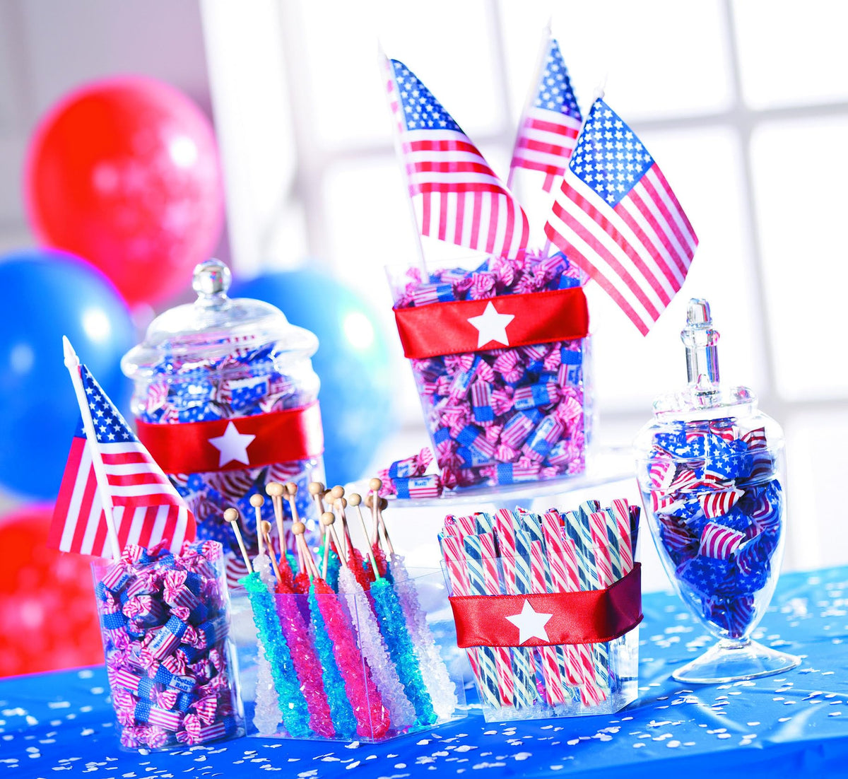 80-piece bulk pack from Fun Express enhances any 4th of July setup.
