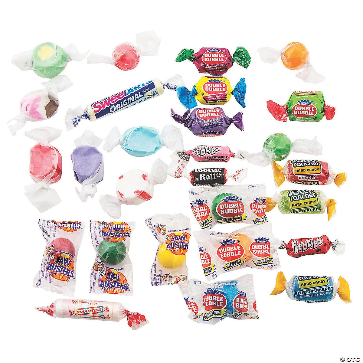 Fun Express wedding candy bar variety for elegant dessert tables