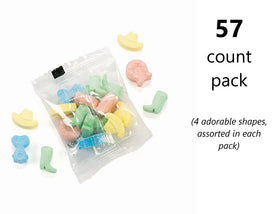 Fun Express cowboy boot-shaped candy adds playful decor to cowboy birthday party favors.
