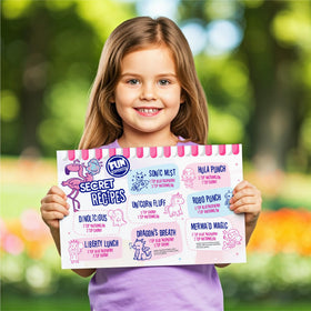 Fun Sweets cotton candy sticks included, ready for spin-and-serve sessions.