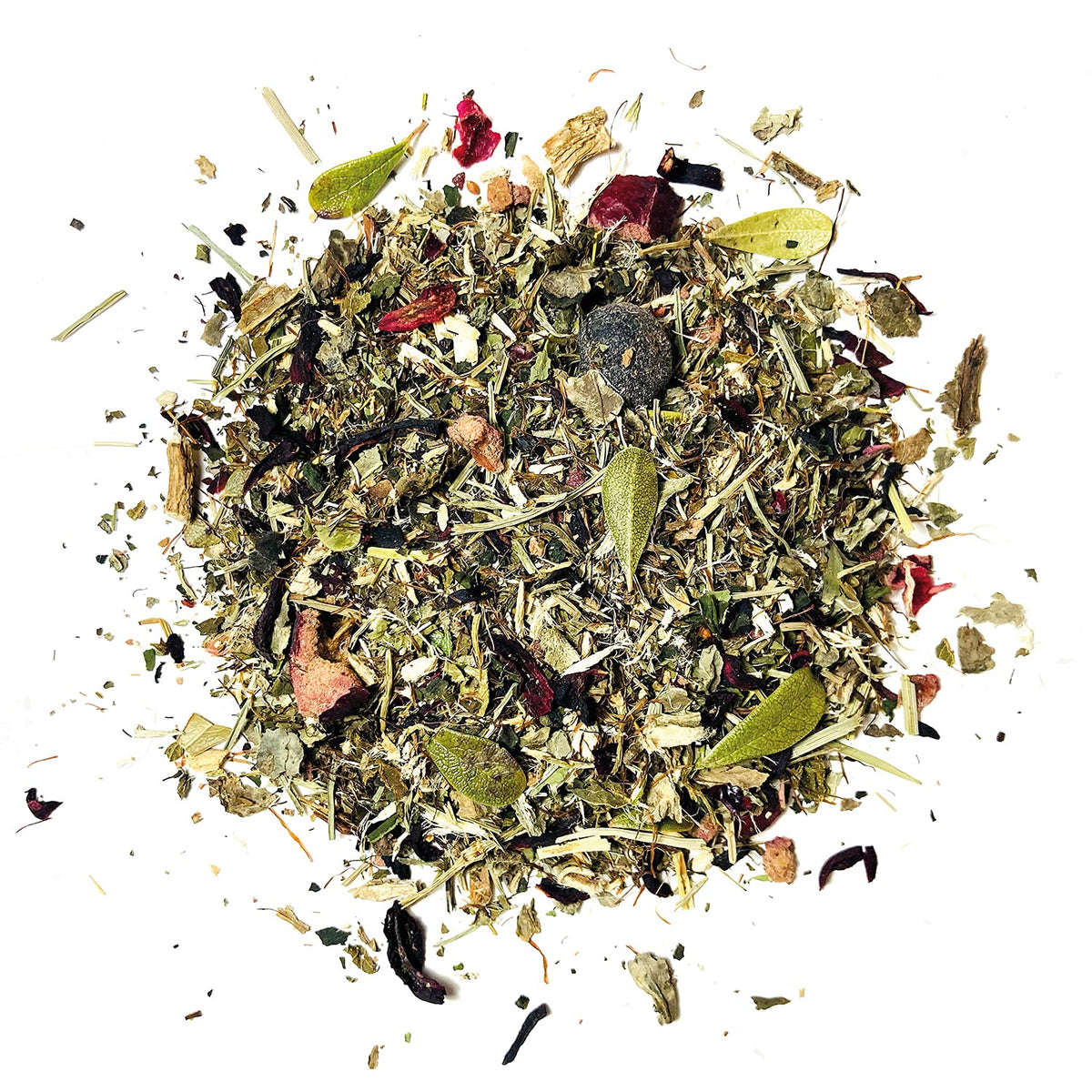 FunctionaliQi Flush tea package front; compact box with 14 sachets.