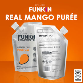 Baking with Funkin Mango Puree for mango-flavored treats