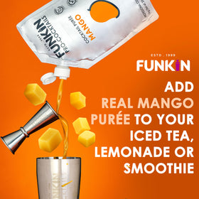 Cocktail mixer using Funkin Mango Puree and spirits