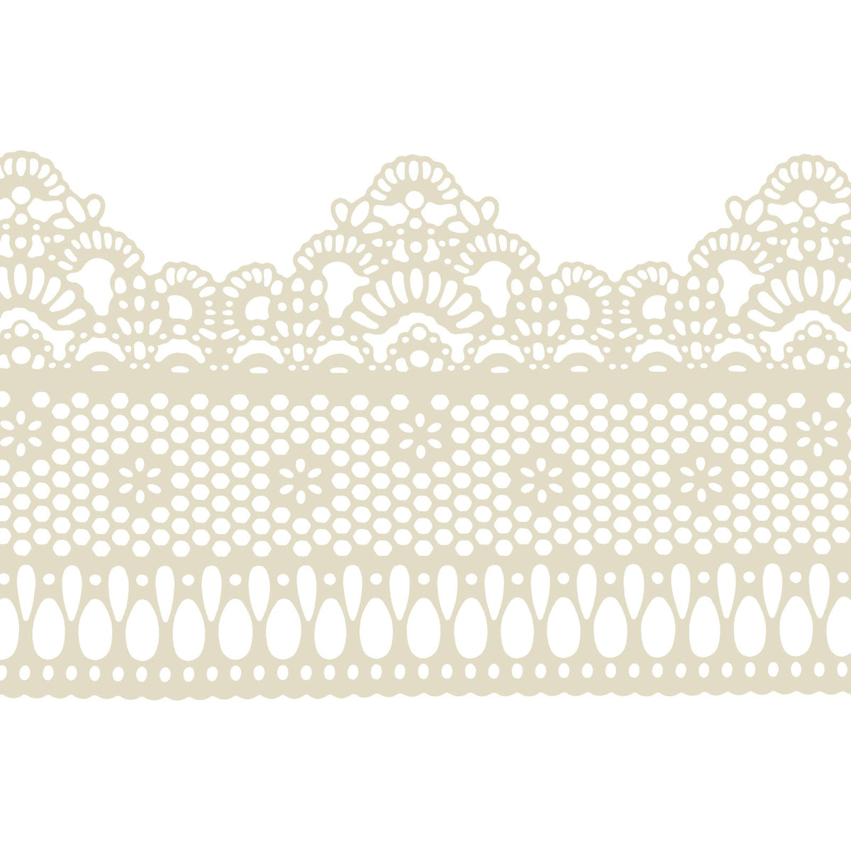Funshowcase lace piece being softened before use for smooth fitting