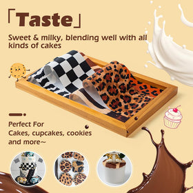 FUNSHOWCASE race car wrap tire border adds edge detail to pastries.