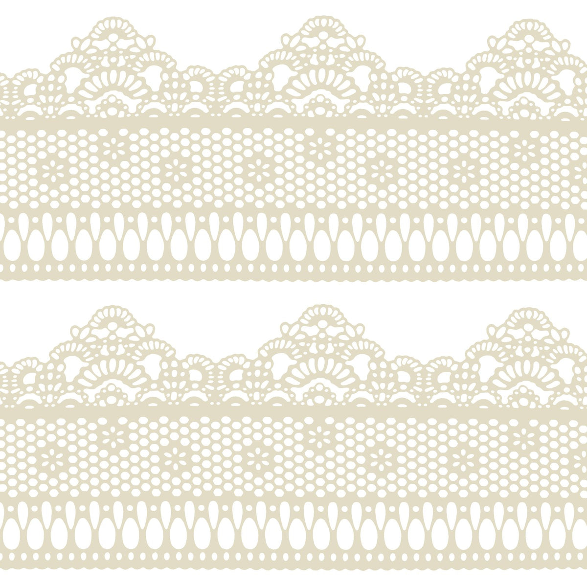 Funshowcase ready-to-use edible lace applied to cake for quick decoration