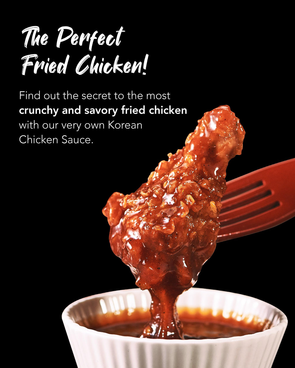 Squeezed Funtable sauce bottle for mess-free dipping and coating