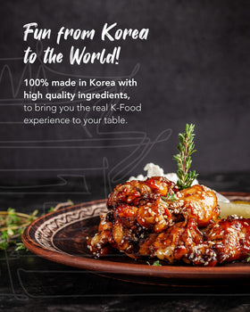 Funtable Sweet & Sour Chicken Sauce dipping plate shows versatile sauce for bites.