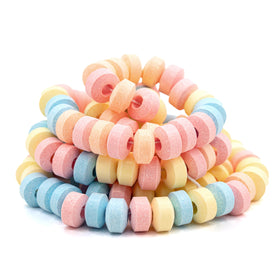 FUNTASTY Candy Necklaces variety of flavors enhances candy tables and gift bags.