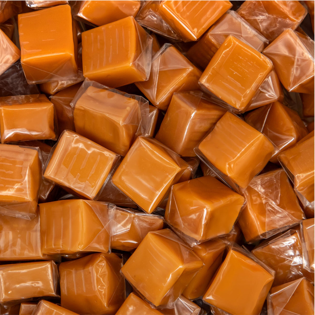 FUNTASTY vanilla caramel candy 2lb bag with 150 wrappers ideal for sharing