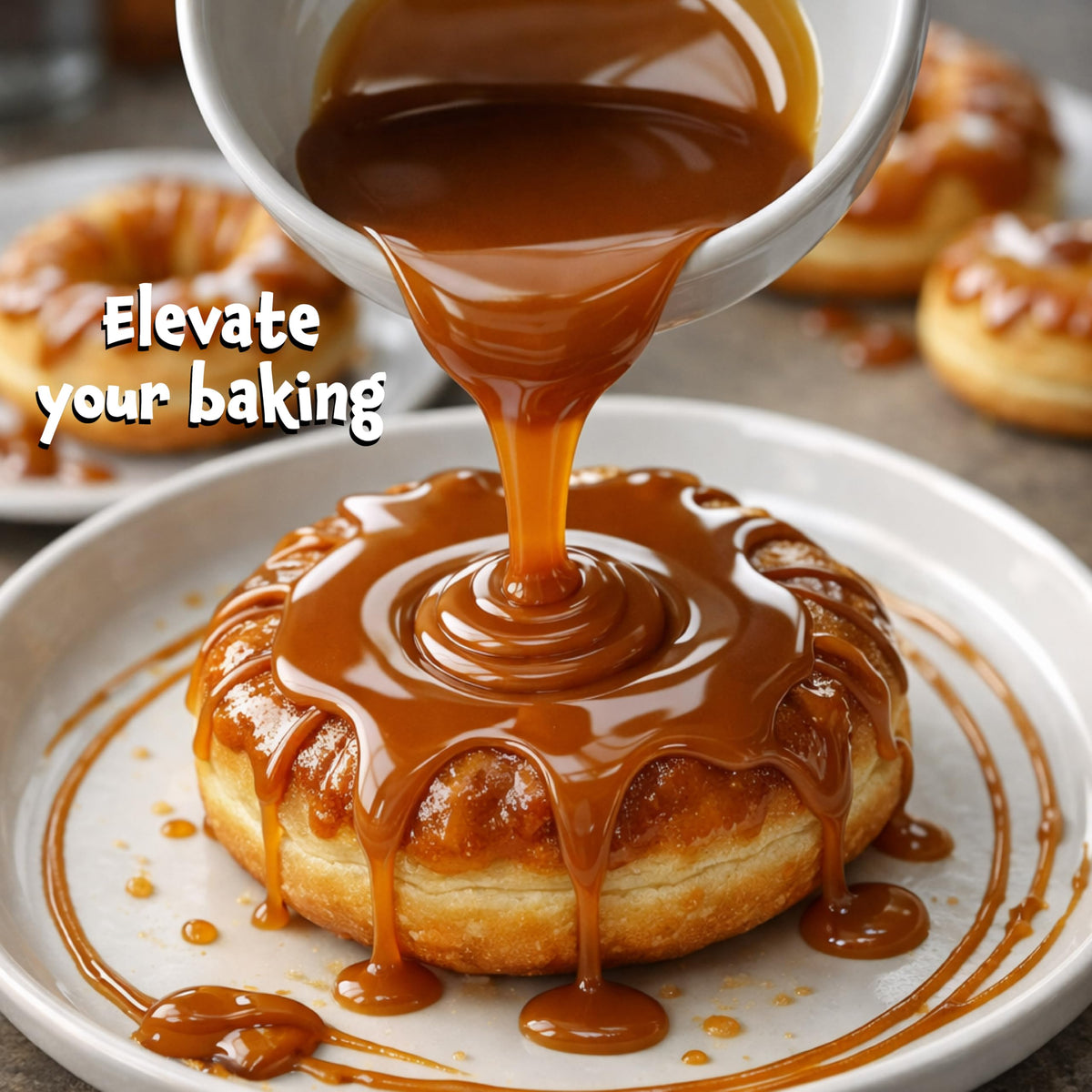 FUNTASTY gift-ready caramel candy in a festive basket idea