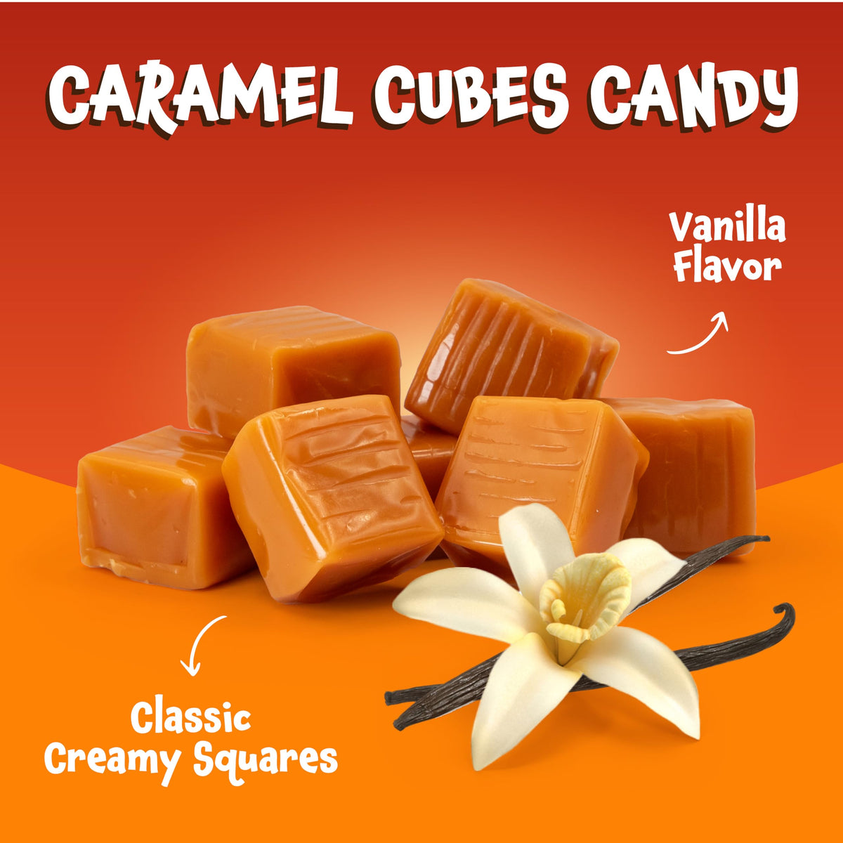 FUNTASTY caramels melting into sauce for desserts