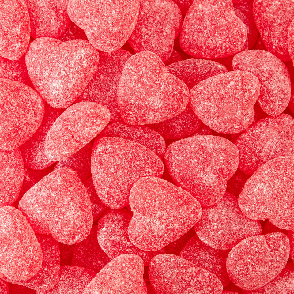 FUNTASTY Cherry Hearts bulk pack on display for easy serving and replenishment