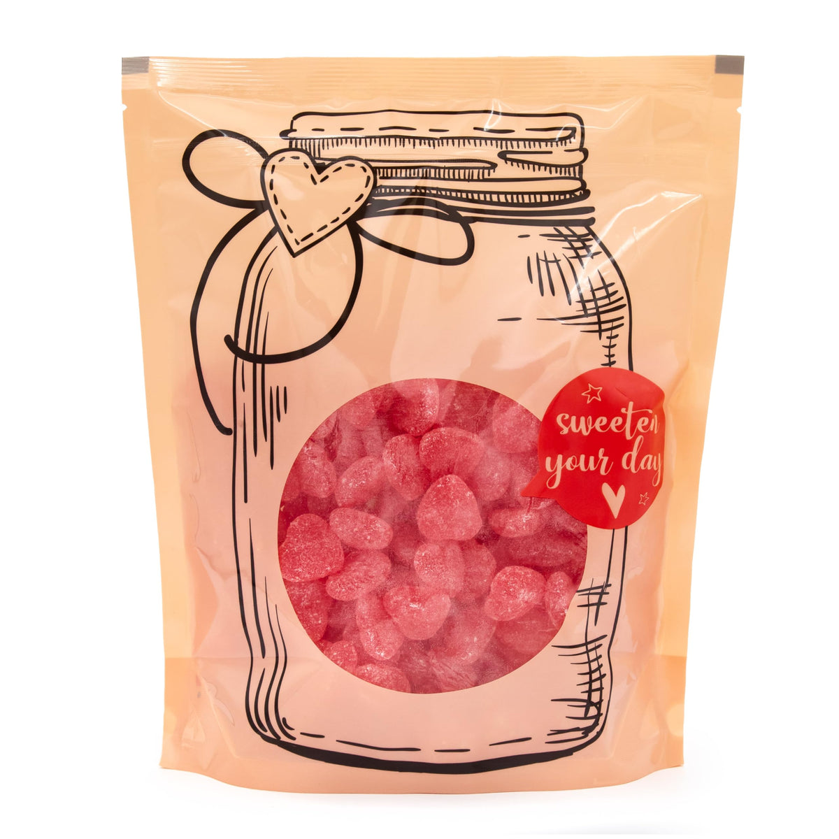 Party favors including FUNTASTY Cherry Hearts for guests