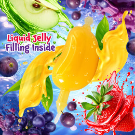 FUNTASTY grape pop jellies in vivid hues for TikTok friendly snacking.