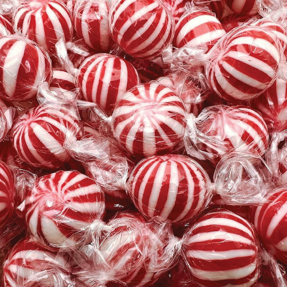 FUNTASTY Jumbo Mint Balls bulk pack shown for pantry display and gifting